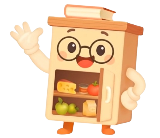 Pantry Persona mascot waving